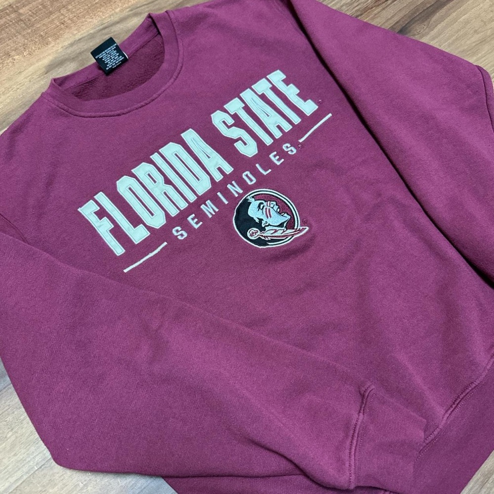 Colosseum Florida State Seminoles Crewneck Sweater
